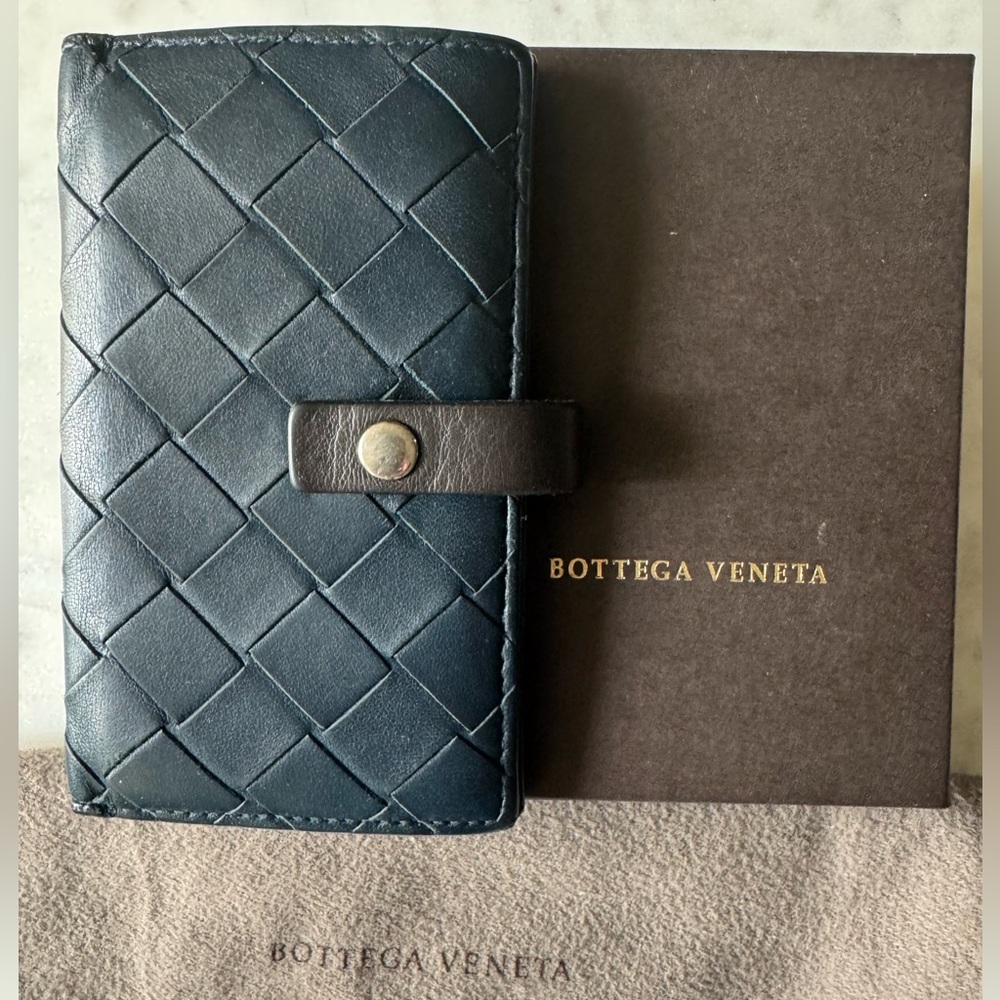 BOTTEGA VENETA - Nappa Intrecciato Accordion Card and Key Holder